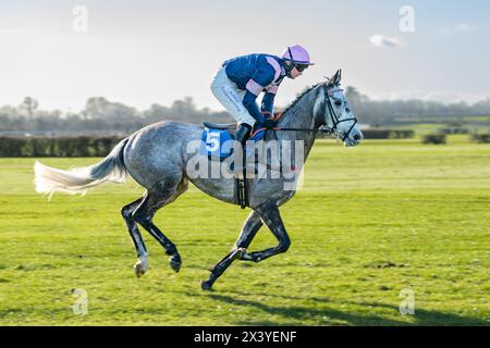 Wincanton Hürdenrennen, Donnerstag, 20. Januar 2022 Stockfoto