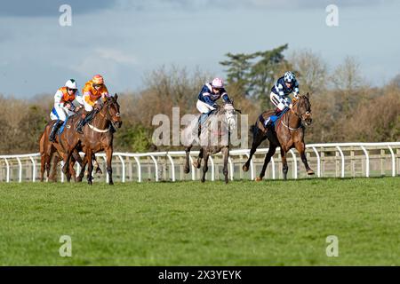 Wincanton Hürdenrennen, Donnerstag, 20. Januar 2022 Stockfoto