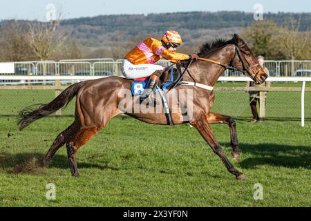 Wincanton Hürdenrennen, Donnerstag, 20. Januar 2022 Stockfoto