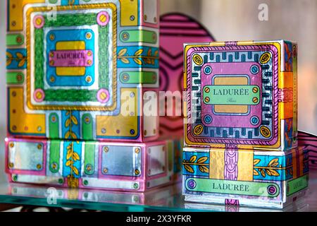 Europa, Luxemburg, Luxemburg-Stadt, Laduree Stockfoto