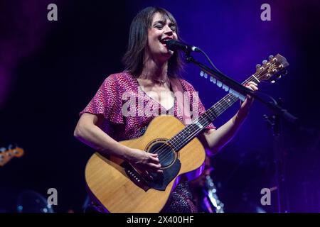 Mailand, Italien. September 2022. Die italienische Sängerin und Songwriterin Carmen Consoli tritt live während eines Konzerts im Carroponte auf Stockfoto