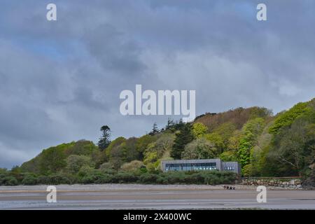 Coast Restaurant in der Coppet Hall, in der Nähe von Saundersfoot, Pembrokeshire, Wales Stockfoto