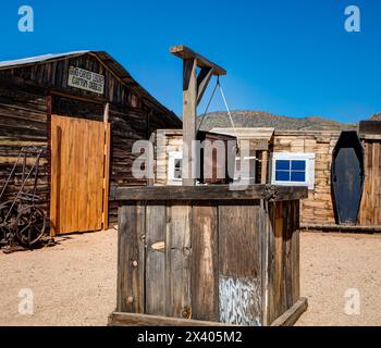 Chlorid Historical Society Museum. Chlorid, Arizona, USA Stockfoto