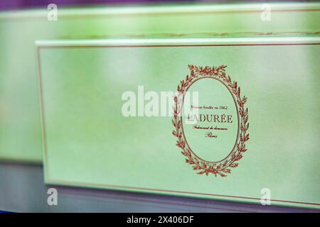 Europa, Luxemburg, Luxemburg-Stadt, Laduree Stockfoto