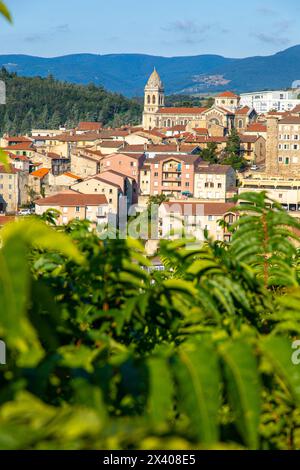Frankreich, Auvergne-Rhone-Alpes, Ardeche, Annonay Stockfoto