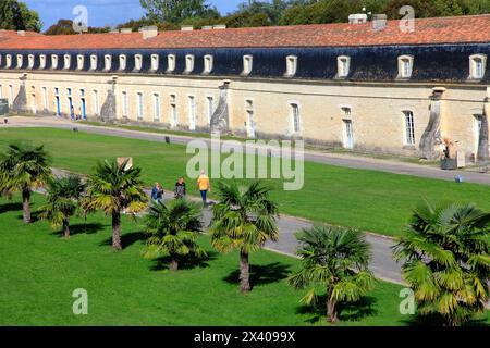 Frankreich, Nouvelle Aquitaine, Charente Maritime (17) Rochefort, corderie royale Stockfoto