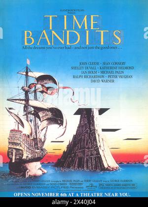 1981 Time Bandits Originalfilmposter, dir Terry Gilliam Stockfoto