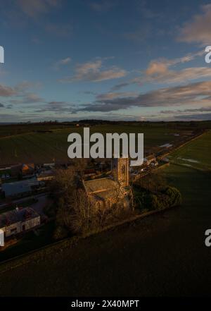 Die alte Pfarrkirche von Craig, Kirkton von Craig von Montrose. Stockfoto