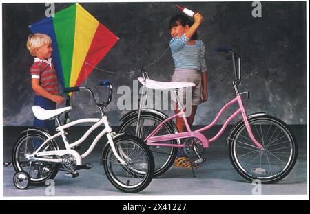 1985 Univega Bicycles Ad Stockfoto
