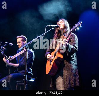 Glasgow, Schottland, Großbritannien. April 2024. Iisey tritt am 28. April 2024 an der o2 Academy in Glasgow auf Credit: Glasgow Green bei Winter Time/Alamy Live News Stockfoto