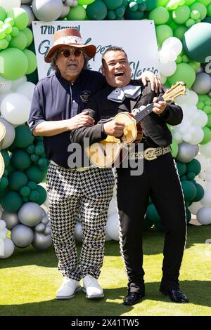 Toluca Lake, USA. April 2024. George Lopez nimmt am 29. April 2024 an der George Lopez Foundation 17th Annual Celebrity Golf Classic im Lakeside Country Club in Toluca Lake, KALIFORNIEN Teil. (Foto: Corine Solberg/SipaUSA) Credit: SIPA USA/Alamy Live News Stockfoto