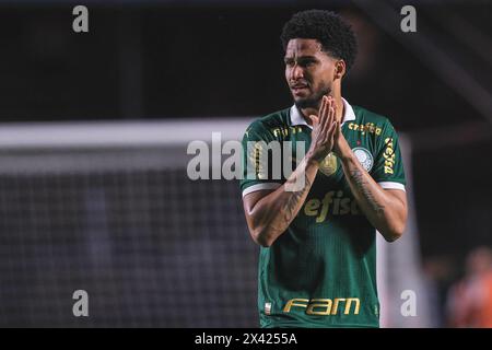 Sao Paulo, Brasilien. April 2024. SP - SAO PAULO - 04/29/2024 - BRASILIANER A 2024, SAO PAULO x PALMEIRAS - PALMEIRAS Spieler Murilo bedauert während des Spiels gegen Sao Paulo im Morumbi Stadion für die brasilianische A 2024 Meisterschaft. Foto: Ettore Chiereguini/AGIF Credit: AGIF/Alamy Live News Stockfoto