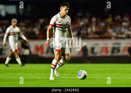 São Paulo (SP), 29/04/2024 - Futebol/São PAULO-PALMEIRAS - Bobadilla aus São Paulo - Spiel zwischen São Paulo x Palmeiras, gültig für die vierte Runde der brasilianischen Meisterschaft, die in der Nacht dieses Montag, den 29. Mai, im MorumBIS-Stadion südlich von São Paulo ausgetragen wird. (Foto: Eduardo Carmim/Alamy Live News) Stockfoto