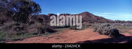 Verschiedene Panoramabilder von Australien Stockfoto