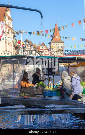 Ein Spaziergang durch Gengenbach, Deutschland Stockfoto