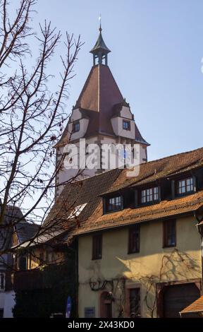 Ein Spaziergang durch Gengenbach, Deutschland Stockfoto