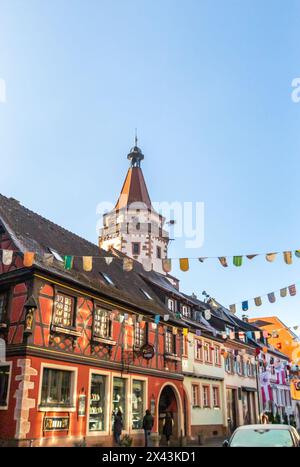 Ein Spaziergang durch Gengenbach, Deutschland Stockfoto