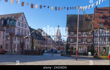 Ein Spaziergang durch Gengenbach, Deutschland Stockfoto