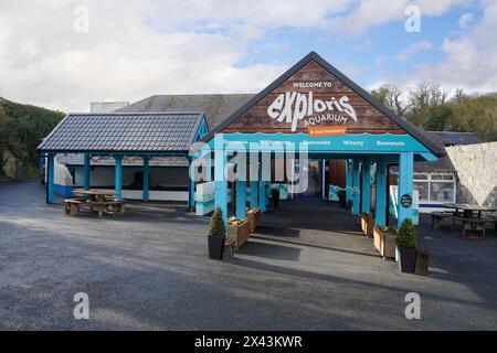 Exploris Aquarium. Portaferry, Nordirland 23.03.2024 Stockfoto
