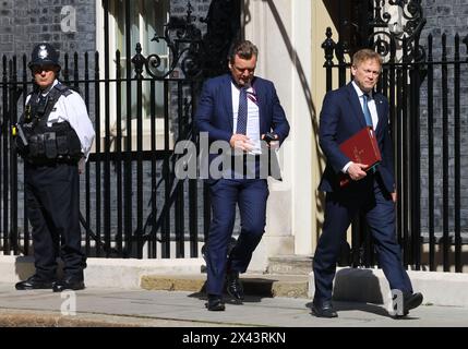 London, Großbritannien. April 2024 30. Grant Shapps, Verteidigungsminister, bei der Kabinettssitzung. Quelle: Mark Thomas/Alamy Live News Stockfoto