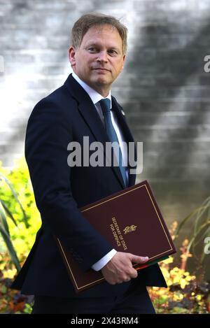 London, Großbritannien. April 2024 30. Grant Shapps, Verteidigungsminister, bei der Kabinettssitzung. Quelle: Mark Thomas/Alamy Live News Stockfoto