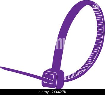 Kabelbinder Symbol Vektor Illustration Symbol Design Stock Vektor