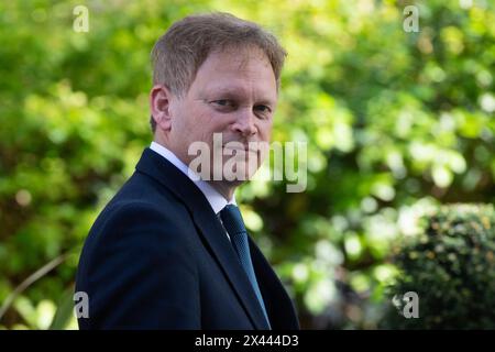 London, Großbritannien. 30. April 2024. Grant Shapps – Verteidigungsminister nimmt an einer Kabinettssitzung in der Downing Street Teil: Justin ng/Alamy Live News. Stockfoto