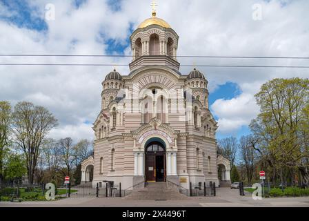 Riga Geburt Christi Orthodoxe Kathedrale, Riga, Lettland Stockfoto