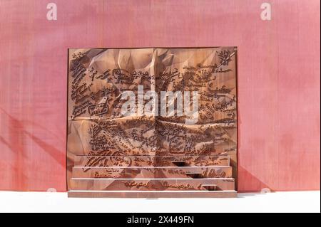 Gedenkstätte für die Opfer der sowjetischen Besatzung "Geschichte taktil", Riga, Lettland Stockfoto