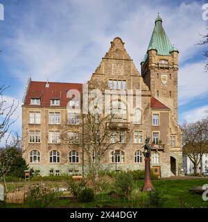 Rathaus der Stadt Hattingen, Landkreis Ennepe-Ruhr, Nordrhein-Westfalen Stockfoto