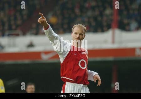 PIC Shows: Arsenal V Charlton 2004 28/2/2004 PIC gavin rodgers/pixel8000 Stockfoto