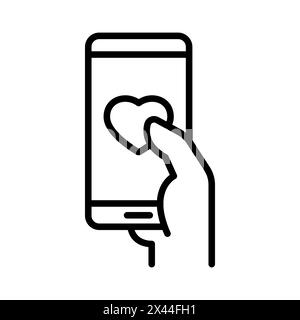 Vektorsymbol für Kundenzufriedenheit Stock Vektor