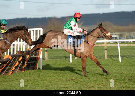 Viertes Rennen in Wincanton, 20. Januar 2022, Handicap Hürde, Klasse 3 Stockfoto