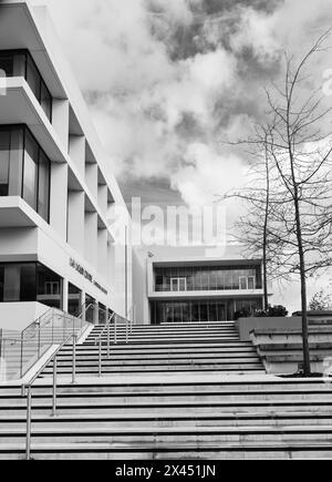 Ray Dolby Centre, Cavendish Labor, University of Cambridge, West Site, England. Stockfoto