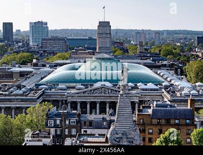 Das Glasdach des Great Court of the British Museum, London Stockfoto