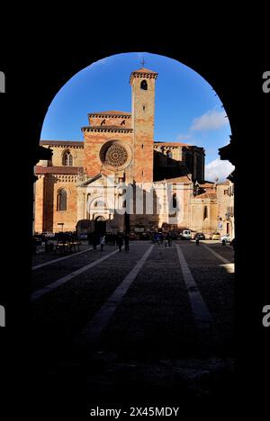 Kathedrale Santa Maria de Siguenza, Guadalajara, Spanien Stockfoto