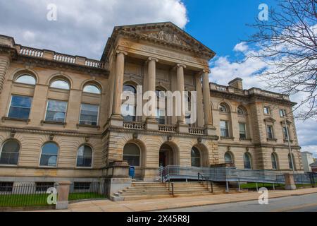 Middlesex County Superior Court House an der 360 Gorham Street im historischen Stadtzentrum von Lowell, Massachusetts MA, USA. Stockfoto