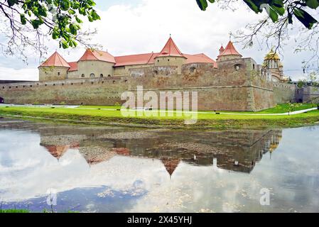 Außenansicht der Festung Fagaras in Rumänien. Stockfoto