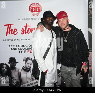 LONDON, ENGLAND - APRIL 30: Die Eröffnungsnacht von „The Story so Far“ im Genesis Cinema | Mile End, London, Großbritannien. Quelle: Siehe Li/Picture Capital/Alamy Live News Stockfoto