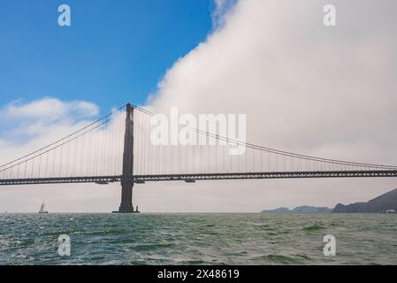 Golden Gate Bridge in San Francisco, Kalifornien OP View Stockfoto