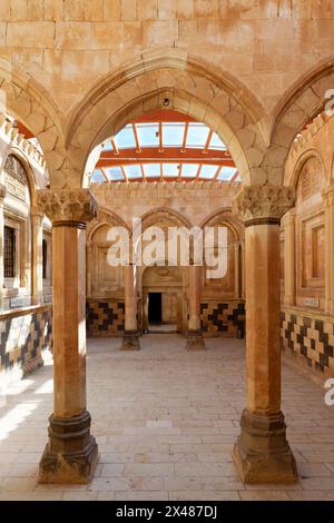 Ishak Pascha Palast, Zeremonialsaal, Dogubayazit, Türkei Stockfoto