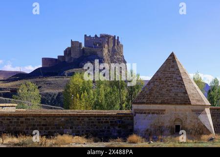 Hosap Castle aus dem 17. Jahrhundert, Provinz Van, Türkei Stockfoto