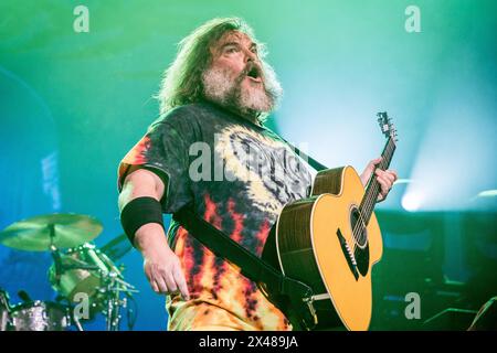 Tenacious D spielte live am 30. April 2024 in Oslo auf der Spicy Meatballs Tour Stockfoto