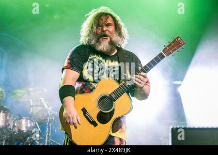 Tenacious D spielte live am 30. April 2024 in Oslo auf der Spicy Meatballs Tour Stockfoto