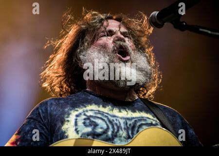 Tenacious D spielte live am 30. April 2024 in Oslo auf der Spicy Meatballs Tour Stockfoto