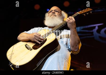 Kyle Gass von Tenacious D spielte live am 30. April 2024 in Oslo auf der Spicy Meatballs Tour Stockfoto