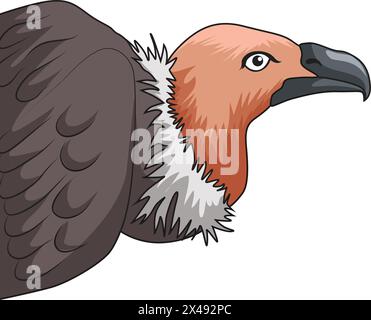 Geier-Schnabel Stock Vektor