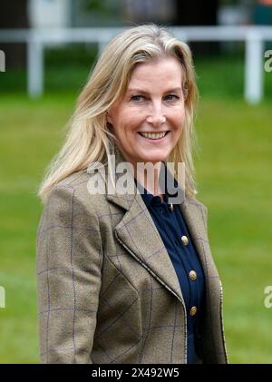 Die Herzogin von Edinburgh kommt zur Royal Windsor Horse Show in Windsor. Bilddatum: Mittwoch, 1. Mai 2024. Stockfoto