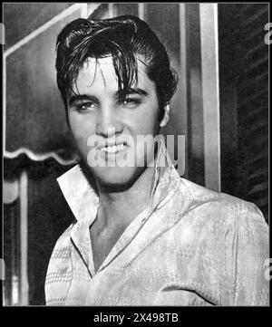 Elvis Presley, der ikonische Sänger und globale Popstar Casa Branca, war Elvis Presley mit 23 Stockfoto