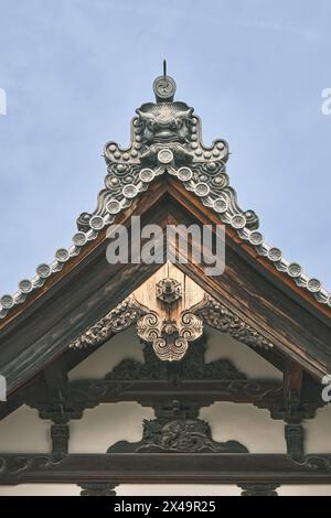 Tenryu-JI-Tempel, Kaiserliches Gesandtstor, Kyoto Japan Stockfoto